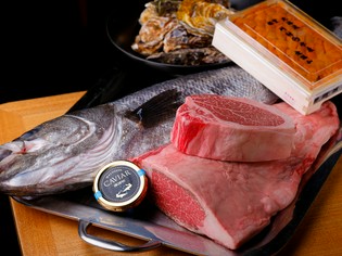食材のプロたちが厳選する、最高級の魚介類を使用