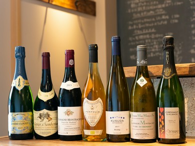お酒がすすむ、カジュアルフレンチをお楽しみください