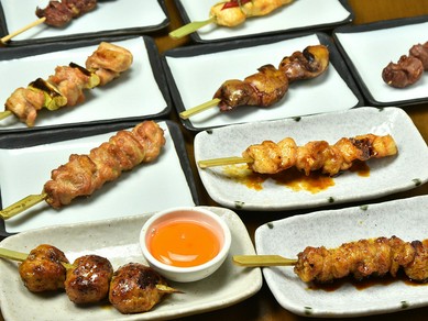 全14種！　さまざまな部位を味わいたくなる「やきとり」
