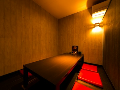 個室を7部屋完備。ちょっとハメを外して騒がしくなっても安心