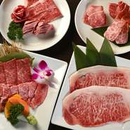 何と言っても全国から選りすぐりの黒毛和牛を、食べ放題で堪能できるのが【肉屋の台所　京都木屋町ミート】の魅力です。日頃頑張る自分達へのご褒美に。明日への英気を養えます。