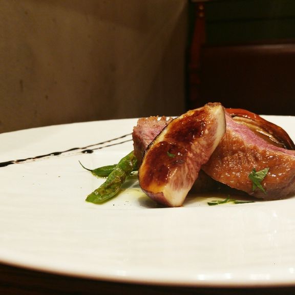 旬の食材で表現するイタリア料理