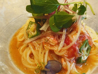 トリュフとバター・パルミジャーノのパスタ