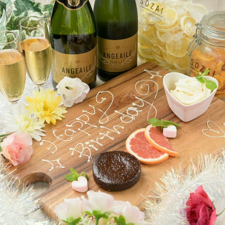 誕生日にはとっておきの演出で盛り上げる