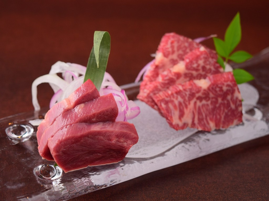 馬肉盛り合わせ