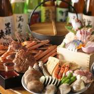 県外のゲストをもてなす接待や会食に、富山の旬食材を使った料理や地酒はいかが。中でも季節の訪れを感じる白えび、ホタルイカ、げんげなど、この地ならではの旨味に、ゲストも喜ぶこと請け合いです。