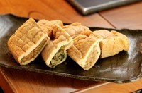 アツアツでカリッと香ばしい、【醸家】名物『ねぎ味噌袋』