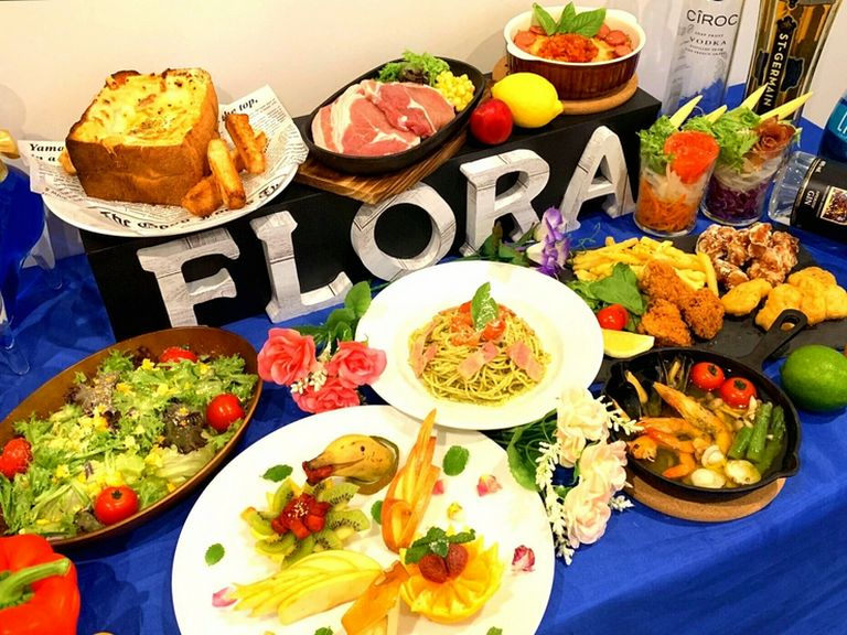 カジュアルコース　お料理8品　120分飲み放題!

大満足！のお料理が勢ぞろい！