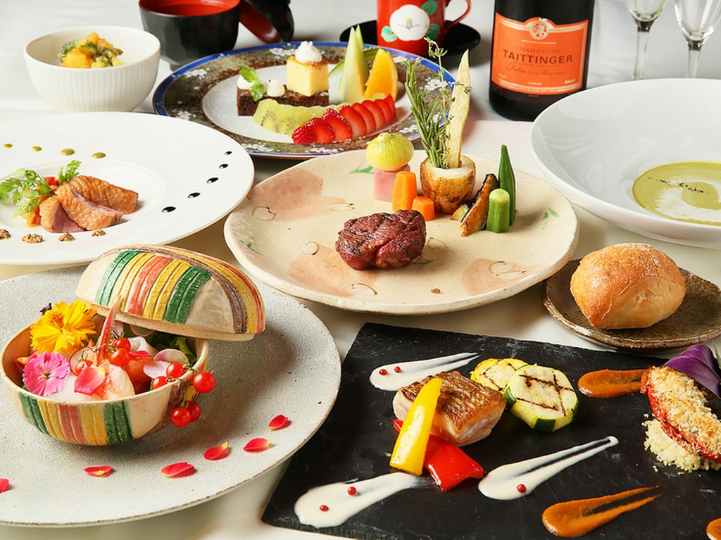 地産地消の野菜をはじめ、厳選された素材を使用