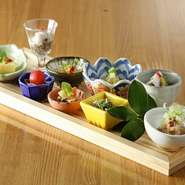 天候や仕入れの状況により、内容が変更になる場合がございます。