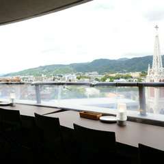 夙川駅に近い隠れ家イタリアン。眺めのいいテラス席で贅沢な時を