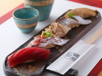 赤身、あじ、はまぐり、いわし、穴子