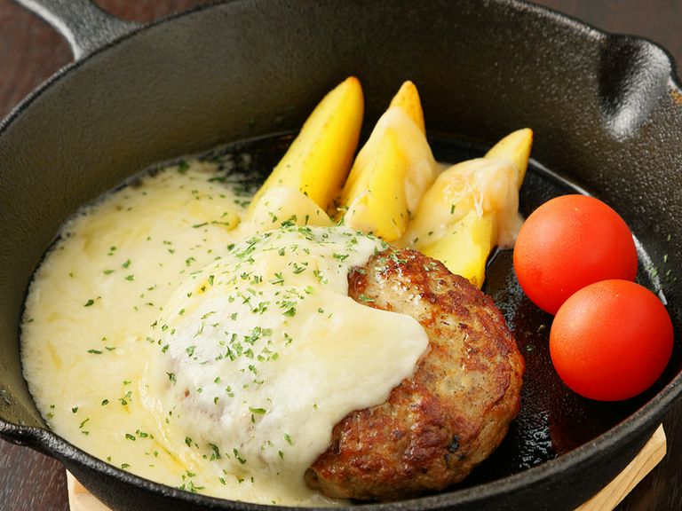 グリルハンバーグ