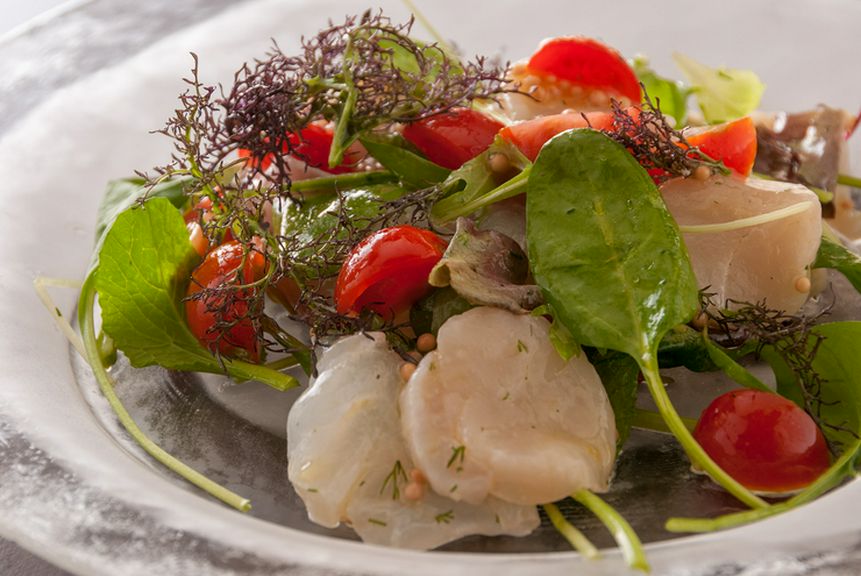 本日の鮮魚のカルパッチョ