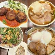 働かざる者、食うべからず。
毎日のまかないシリーズ♪
店主が命かけてますっ（笑）

