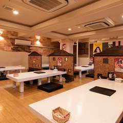 2階の座敷席は貸切にも対応。各種宴会にいかが