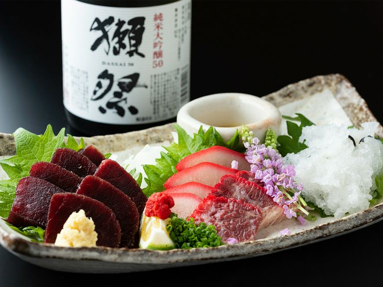 くじら三点盛り
