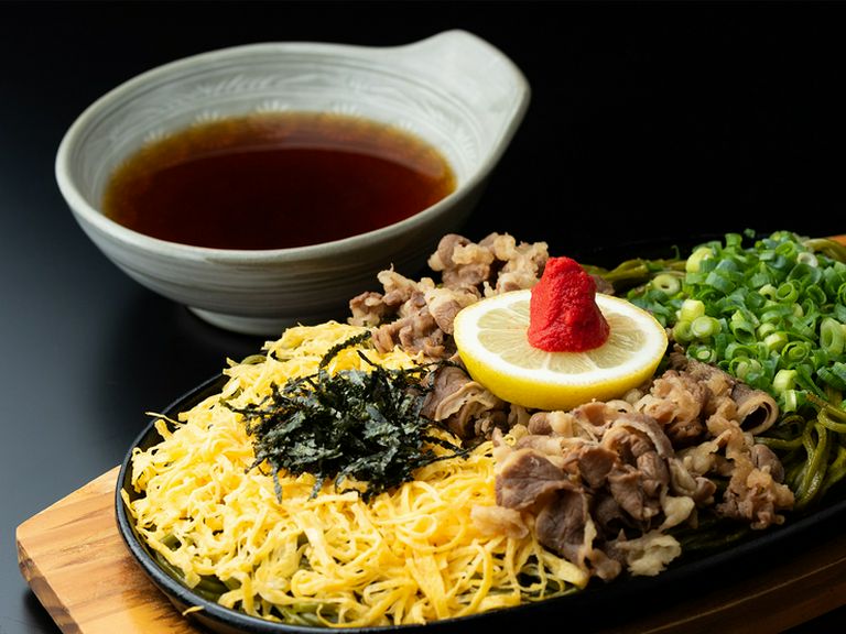 茶そば鉄板