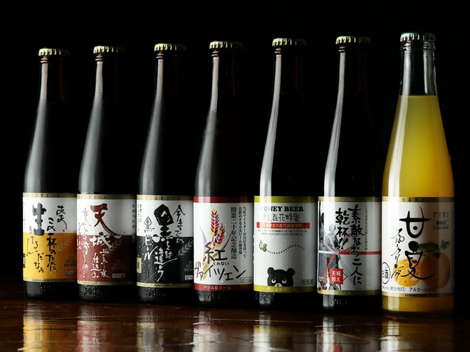 ビールにこだわっている