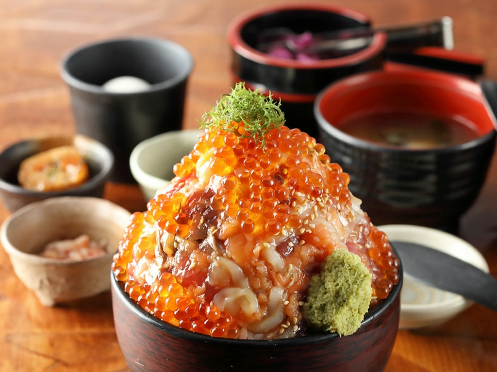 海の漢のおもてなし『漁師の漬け丼』