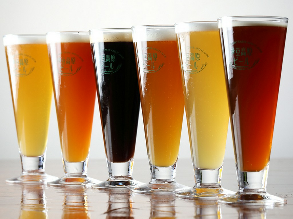 豊かな香りと彩り『伊豆高原ビール』