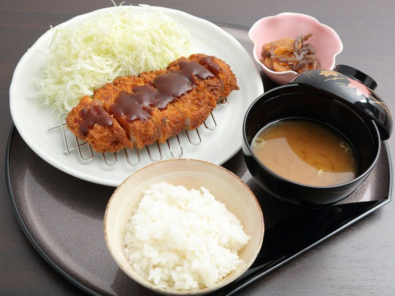 ジューシーとんかつ