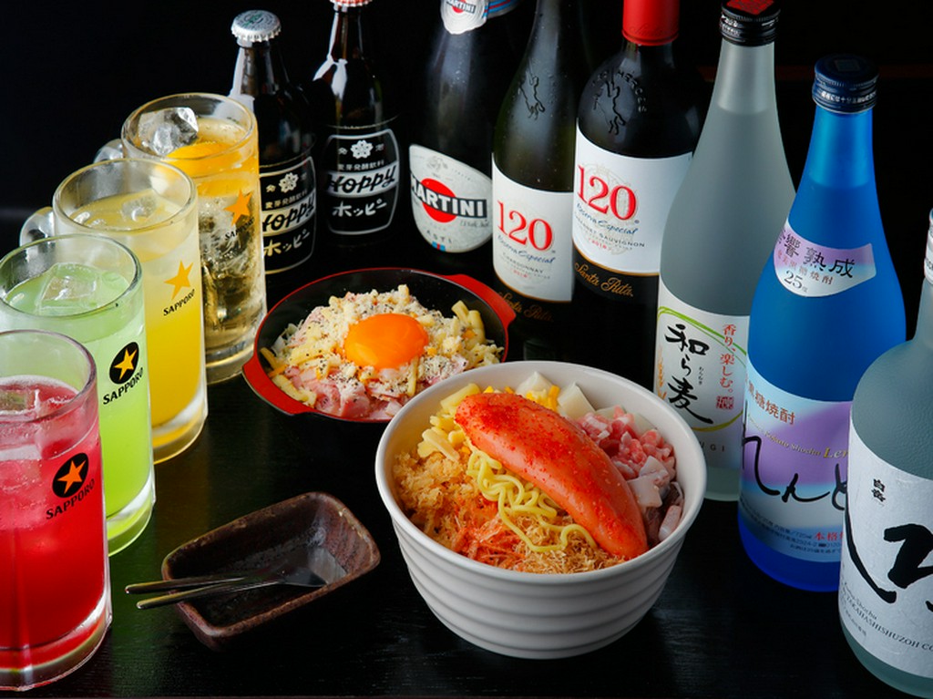 グループで楽しめる、種類豊富な飲み放題メニュー