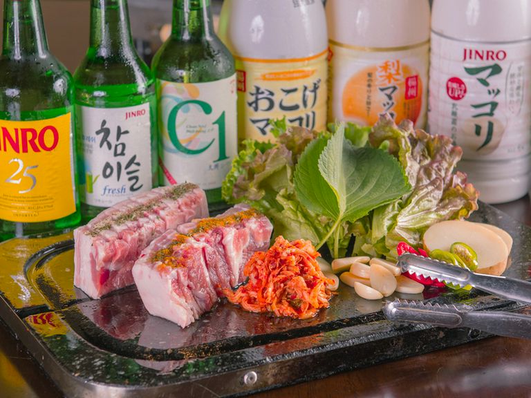 体に優しい食材を多く使用した韓国料理を心ゆくまで堪能