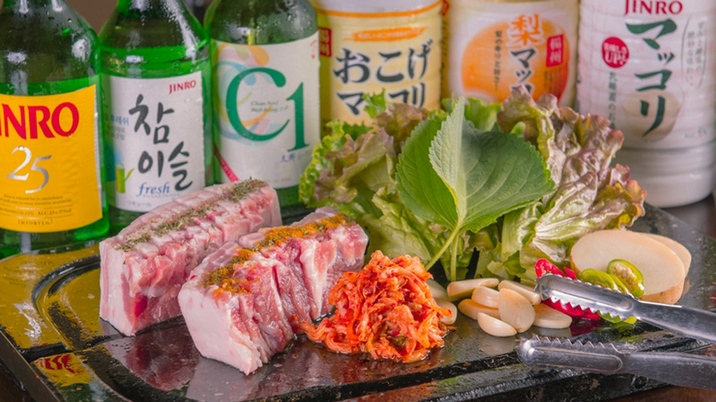 体に優しい食材を多く使用した韓国料理を心ゆくまで堪能