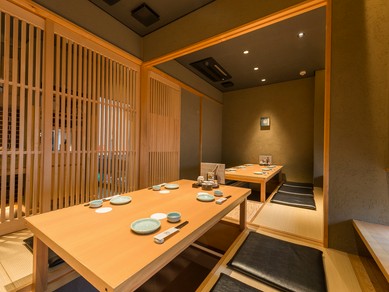 接待に最適な個室完備しております。