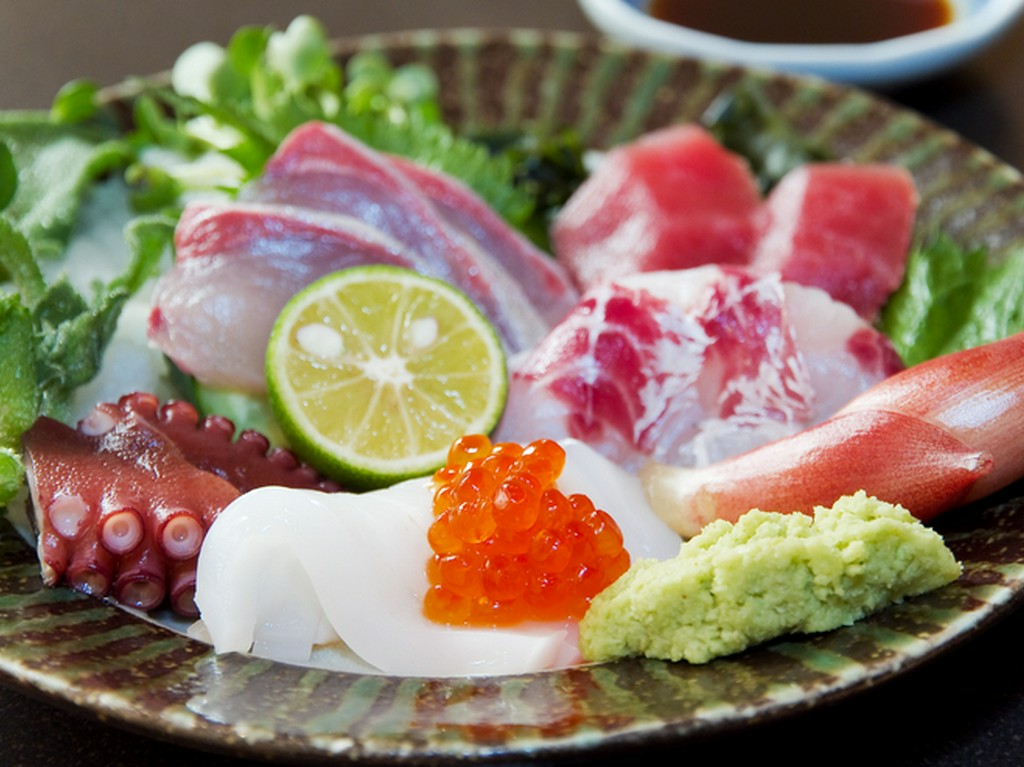 魚貝の一品料理もおすすめ