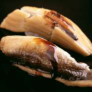 穴子のにぎりがおすすめです