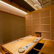 個室座敷　③　２～６名様用
