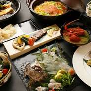 毎日旬の活魚が入荷します