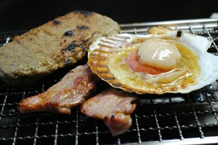 ホタテのバター醤油焼き