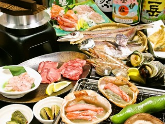 お席の卓上で自分好みに焼き上げる楽しさを実感して下さい。
