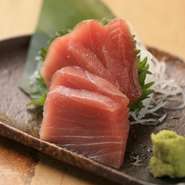 マグロの王様！　本マグロのお刺身です。