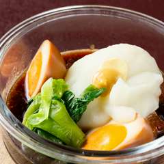 濃厚な豚角煮をあっさり味わえる創作料理『豚の角煮じゃがいもソース』