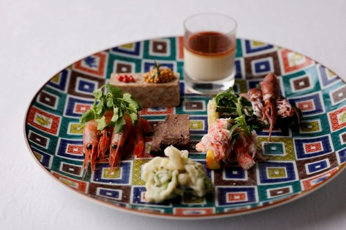 北陸の食材をふんだんに使ったオードブル盛り合わせ