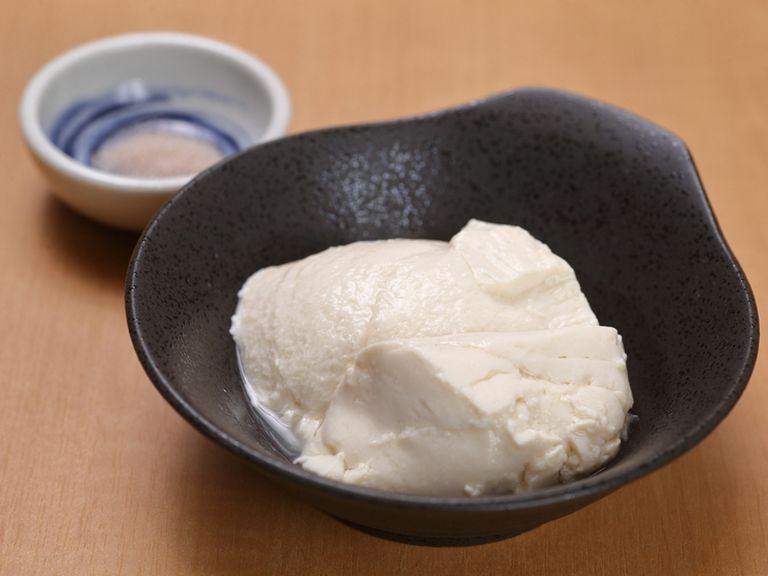 家島の天然にがりを使ったオリジナルの『おぼろ豆腐』