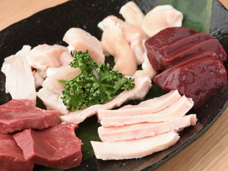 本日のホルモン盛り合せ