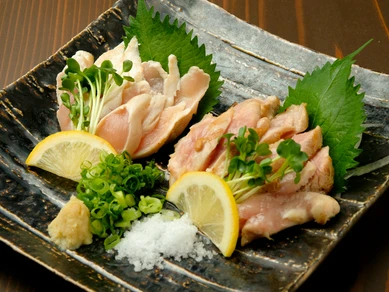 和歌山産の朝引き『鶏の炙り盛り』