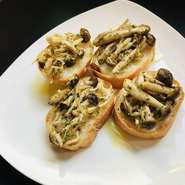 ガーリックキノコ