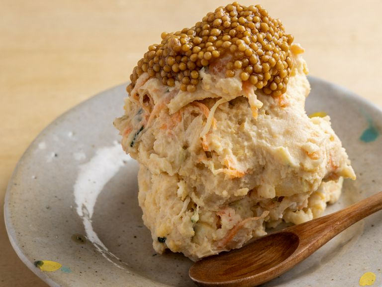 スパイシーマスタードのポテトサラダ