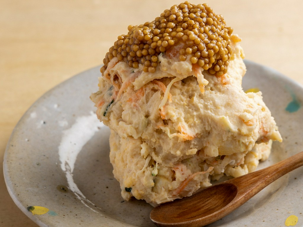 スパイシーマスタードのポテトサラダ