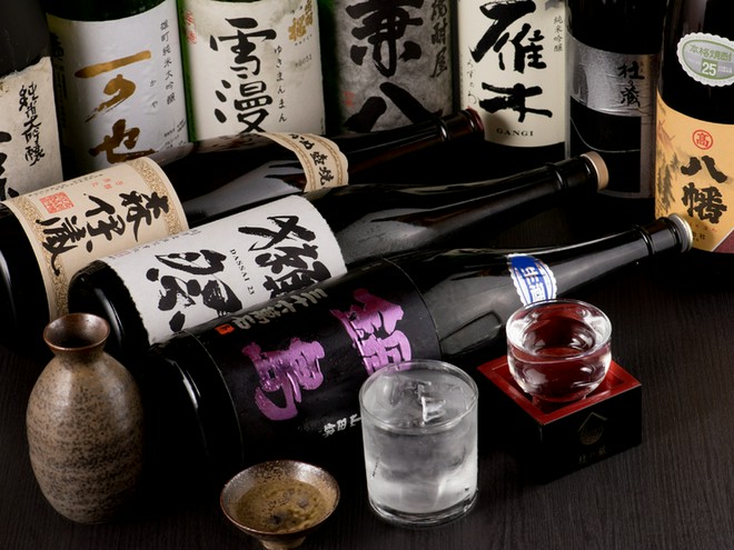 日本酒にこだわっている