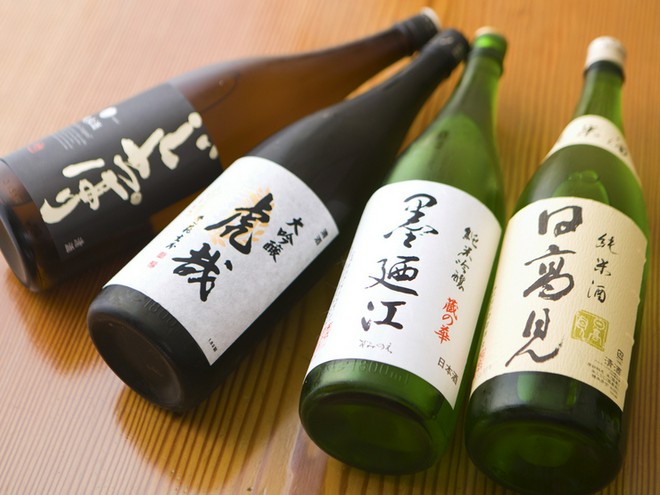 日本酒にこだわっている