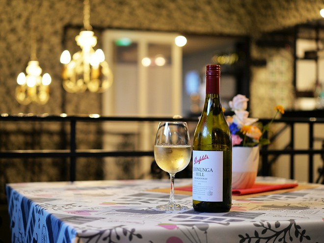 ワインにこだわっている