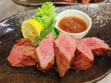 120ｇ黒毛和牛肉のステーキ