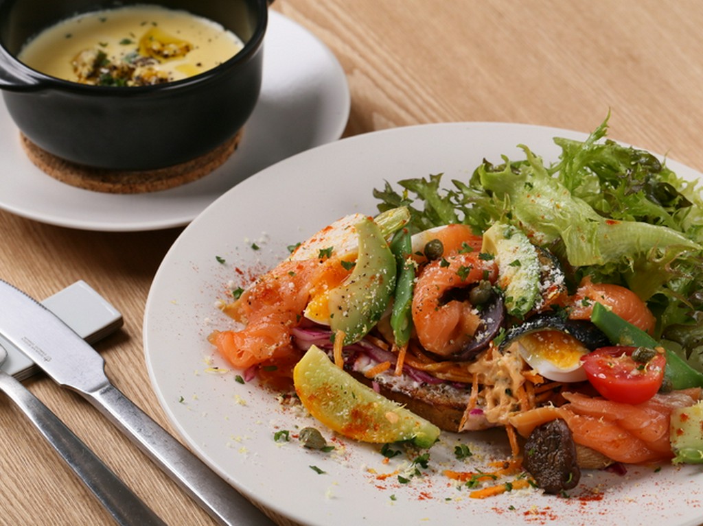 ◆本日のスープとタルティーヌのさらもじAランチ